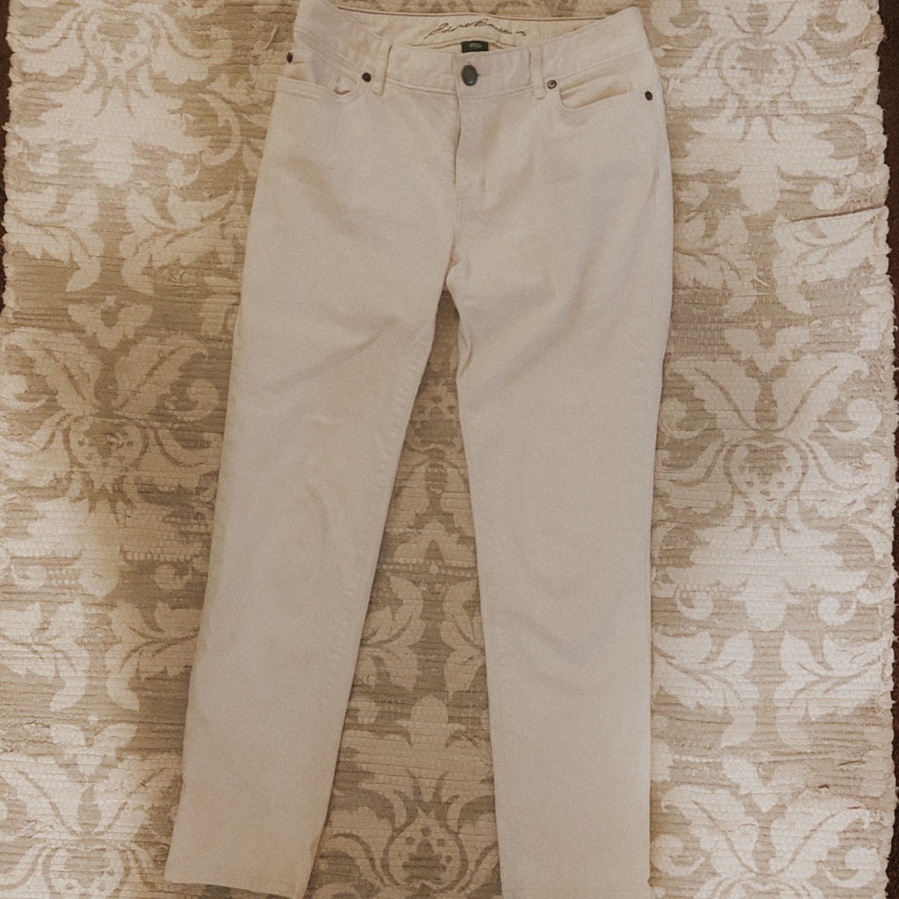 Eddie Bauer white jeans